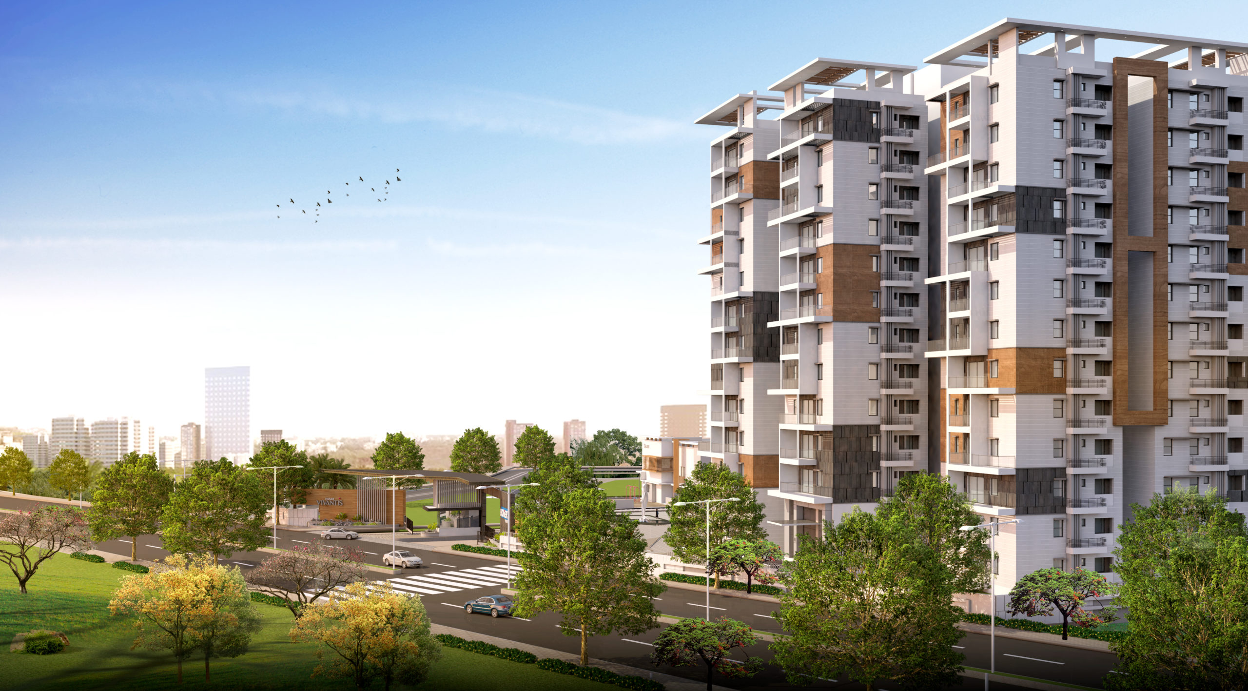 Honer Vivantis South Areal View Honer Homes