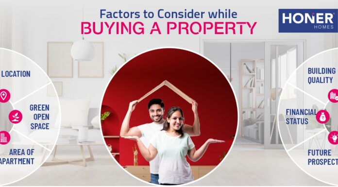 Factors to consider while buying a property honer signatis, honer aquantis, honer homes