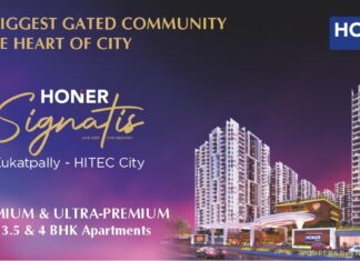 Embark on a Journey of Rarity with Honer Signatis: Where Elegance Meets Comfort luxury gated community in hitech city