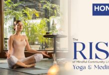 The Quiet Luxury of Wellness: How Yoga and Meditation Zones Are Shaping Peaceful Urban Living Woman meditating indoors in a yoga and meditation zone within a Honer Homes gated community